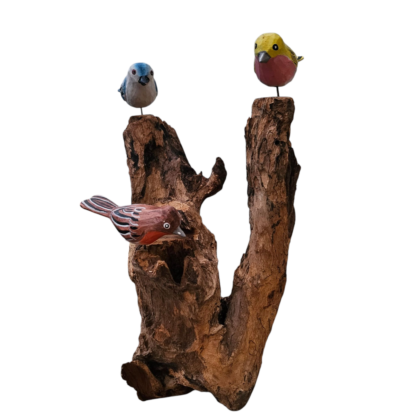 school vogeltjes op stam gemixt